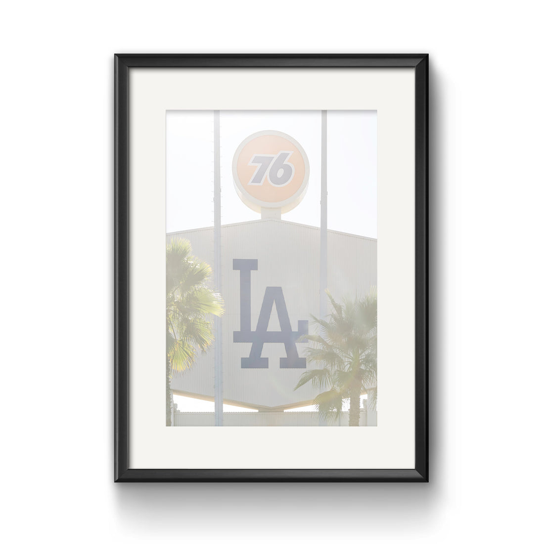 76 & LA – Dodger Stadium fine art print preview