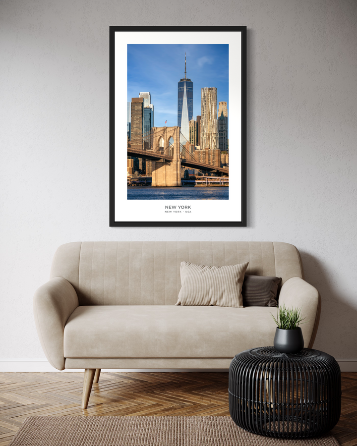 New York City Wall Art Print, NYC Digital Printable Download, Urban Poster