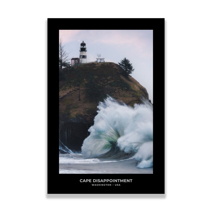 Chris Fabregas Fine Art Photography Digital Download Cape Disappointment Lighthouse PNW Printable | Washington Coast Decor Wall Art print High-quality fine art photography print 