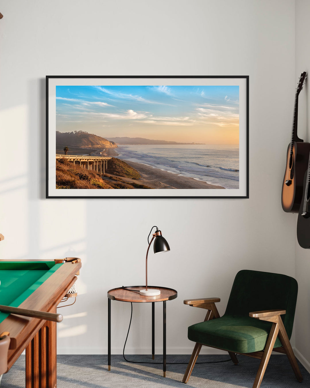 Chris Fabregas Fine Art Photography Digital Download Del Mar Sunset Digital Art – Samsung Frame TV Coastal Wall Art Wall Art print High-quality fine art photography print 