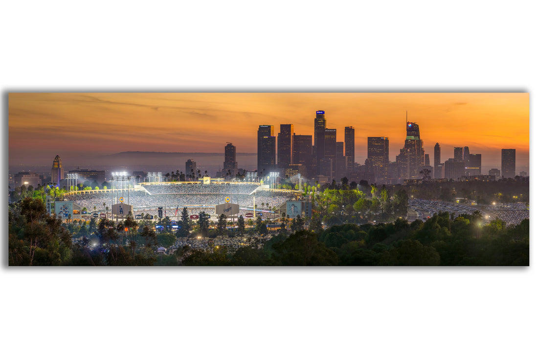 Dodger Stadium 2024 World Series Limited Edition Panorama fine art print preview