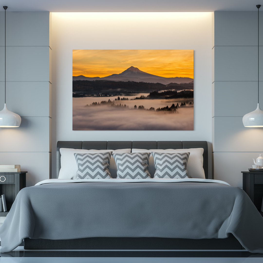 Mount Hood Sunrise | PNW Landscape Photography | Fine Art Print Metal, Canvas, Paper, Acrylic Chris Fabregas Photography Wall Art print High-quality fine art photography print 