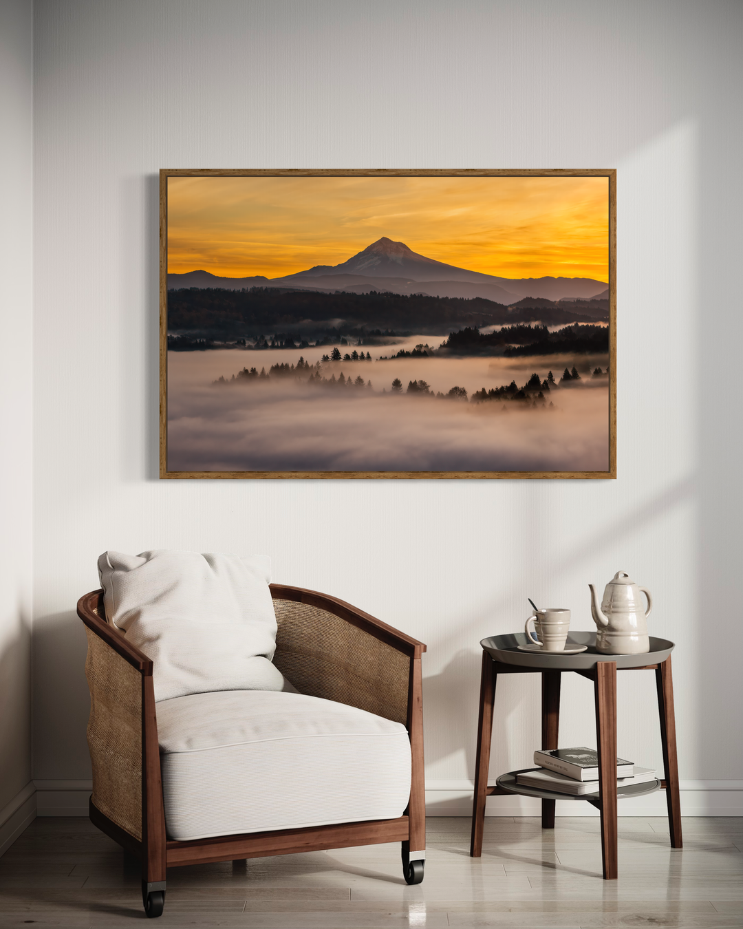 Mount Hood Sunrise | PNW Landscape Photography | Fine Art Print Metal, Canvas, Paper, Acrylic Chris Fabregas Photography Wall Art print High-quality fine art photography print 