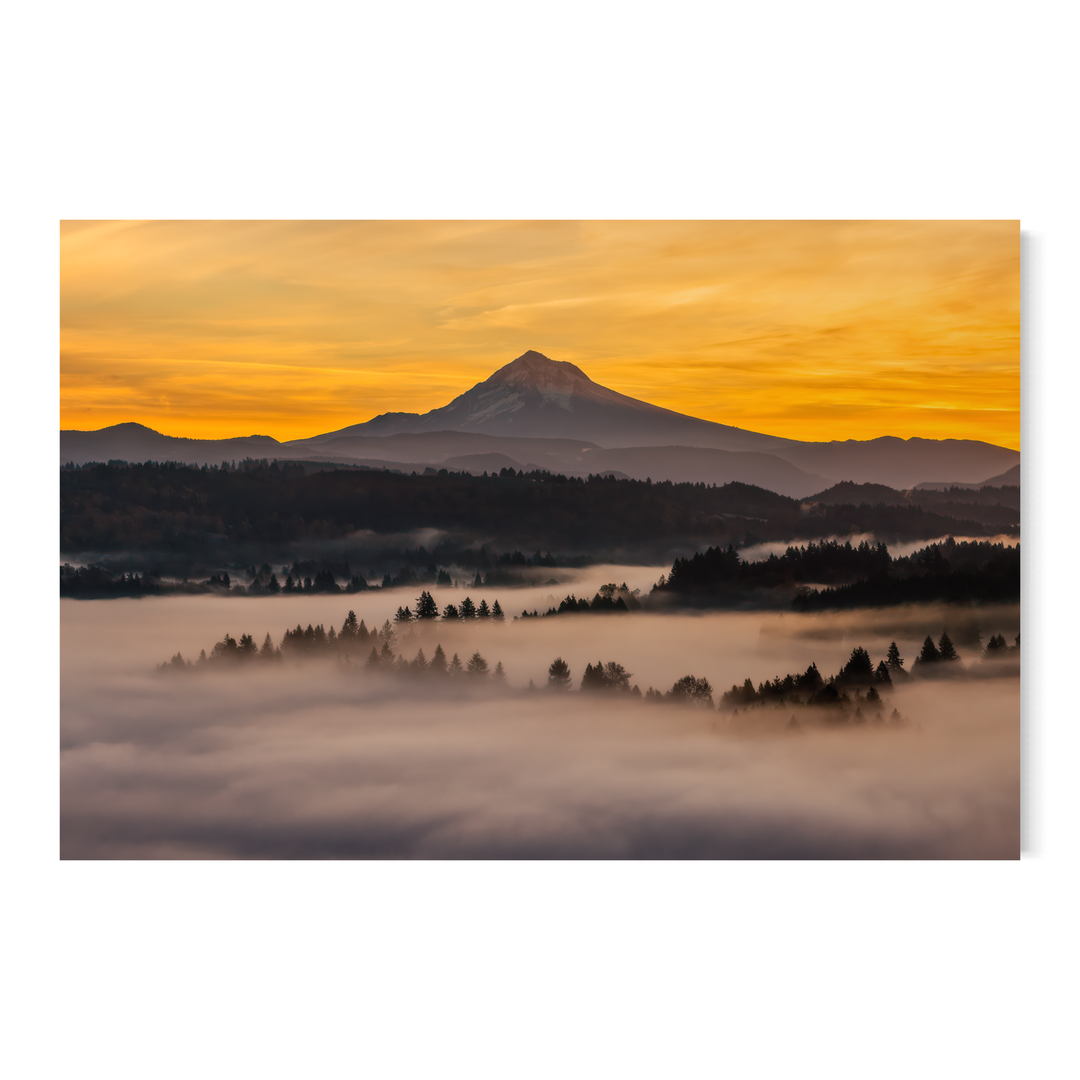 Mount Hood Sunrise | PNW Landscape Photography | Fine Art Print Metal, Canvas, Paper, Acrylic Chris Fabregas Photography Wall Art print High-quality fine art photography print 