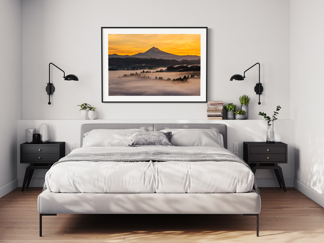 Mount Hood Sunrise | PNW Landscape Photography | Fine Art Print Metal, Canvas, Paper, Acrylic Chris Fabregas Photography Wall Art print High-quality fine art photography print 