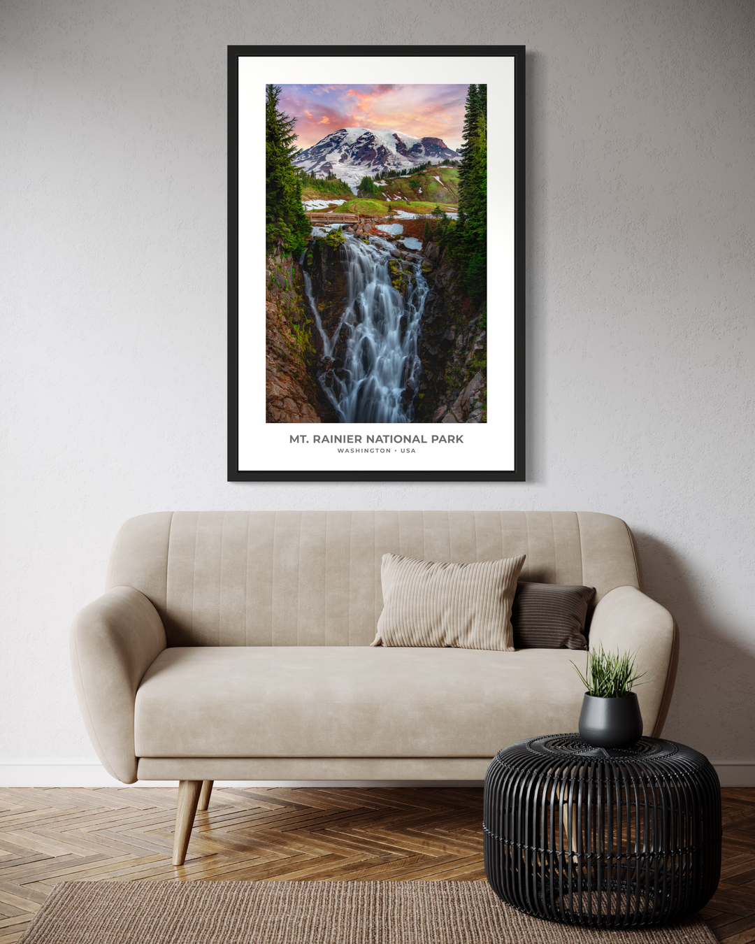 Chris Fabregas Fine Art Photography Digital Download Mt Rainier Digital Print: Pacific Northwest Scenic Art Wall Decor Wall Art print High-quality fine art photography print 