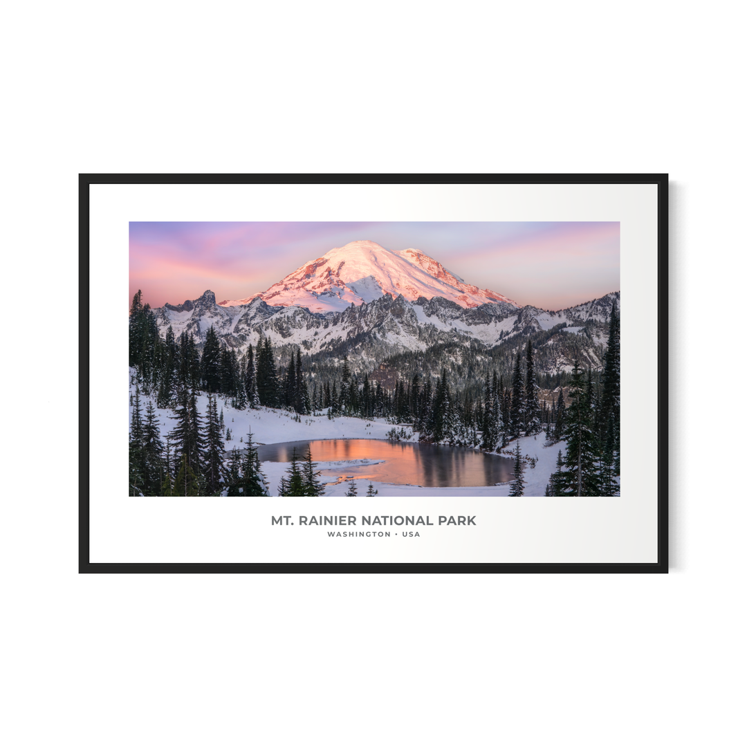 Chris Fabregas Fine Art Photography Digital Download Mt. Rainier Digital Print | PNW Landscape Photography | Instant Download Wall Art print High-quality fine art photography print 