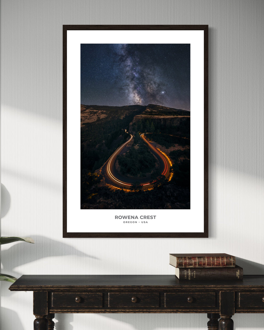 Chris Fabregas Fine Art Photography Digital Download Rowena Crest Milky Way Printable | Oregon Night Sky Digital Download Wall Art print High-quality fine art photography print 