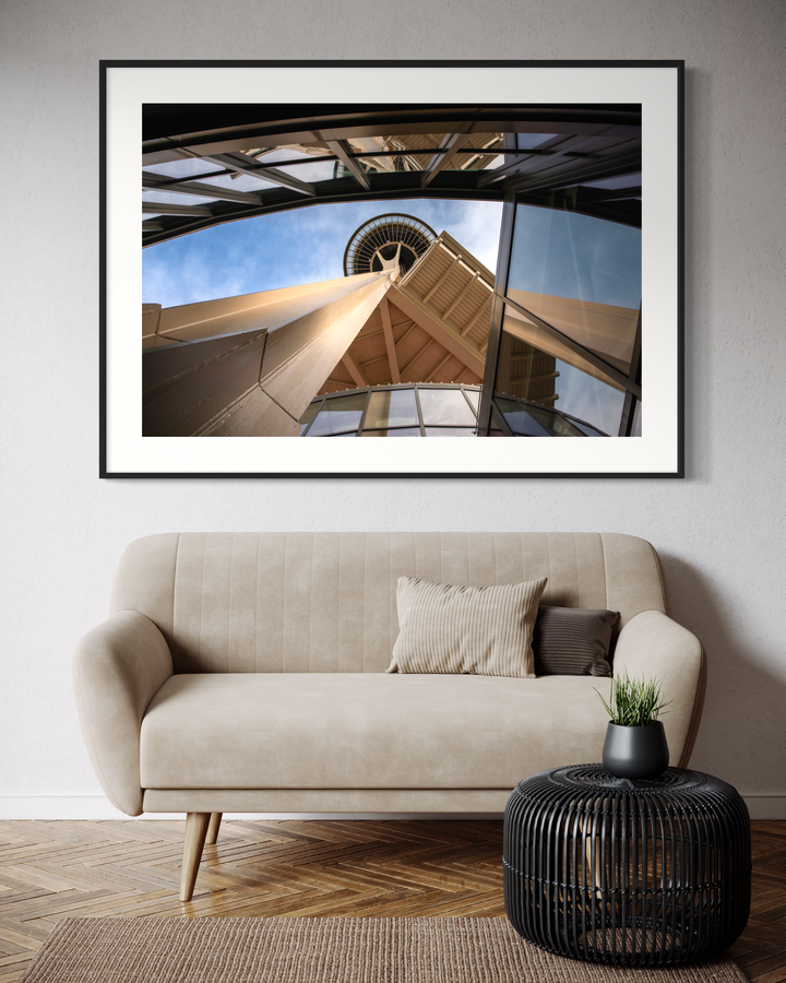 Chris Fabregas Photography Metal, Canvas, Paper Seattle Space Needle Fine Art Print | Iconic Landmark Décor Wall Art print High-quality fine art photography print 