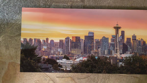 Seattle Skyline Panoramic Print, Limited Edition