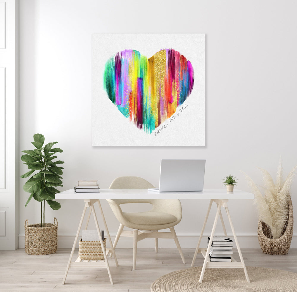 Chris Fabregas Fine Art Photography Canvas Love Is All Wall Art print