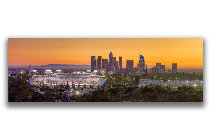 Chris Fabregas Fine Art Photography Metal Print, Canvas Dodger Stadium 2017 World Series Limited Edition Print Wall Art print