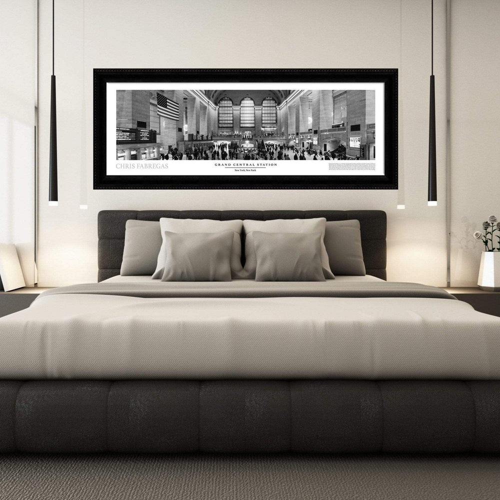 Chris Fabregas Fine Art Photography Panoramic Poster Grand Central Station, Panoramic Wall Art Poster Wall Art print