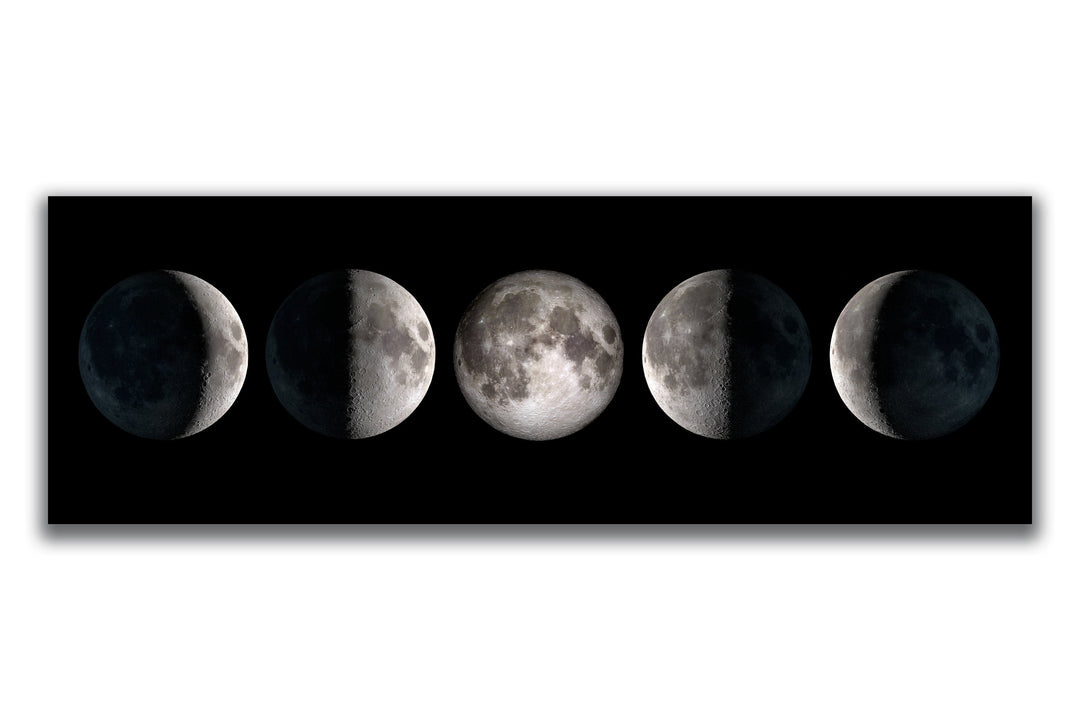 Chris Fabregas Fine Art Photography Poster Phases Of The Moon Archival Poster Art - Phases Of The Moon Wall Hanging Wall Art print