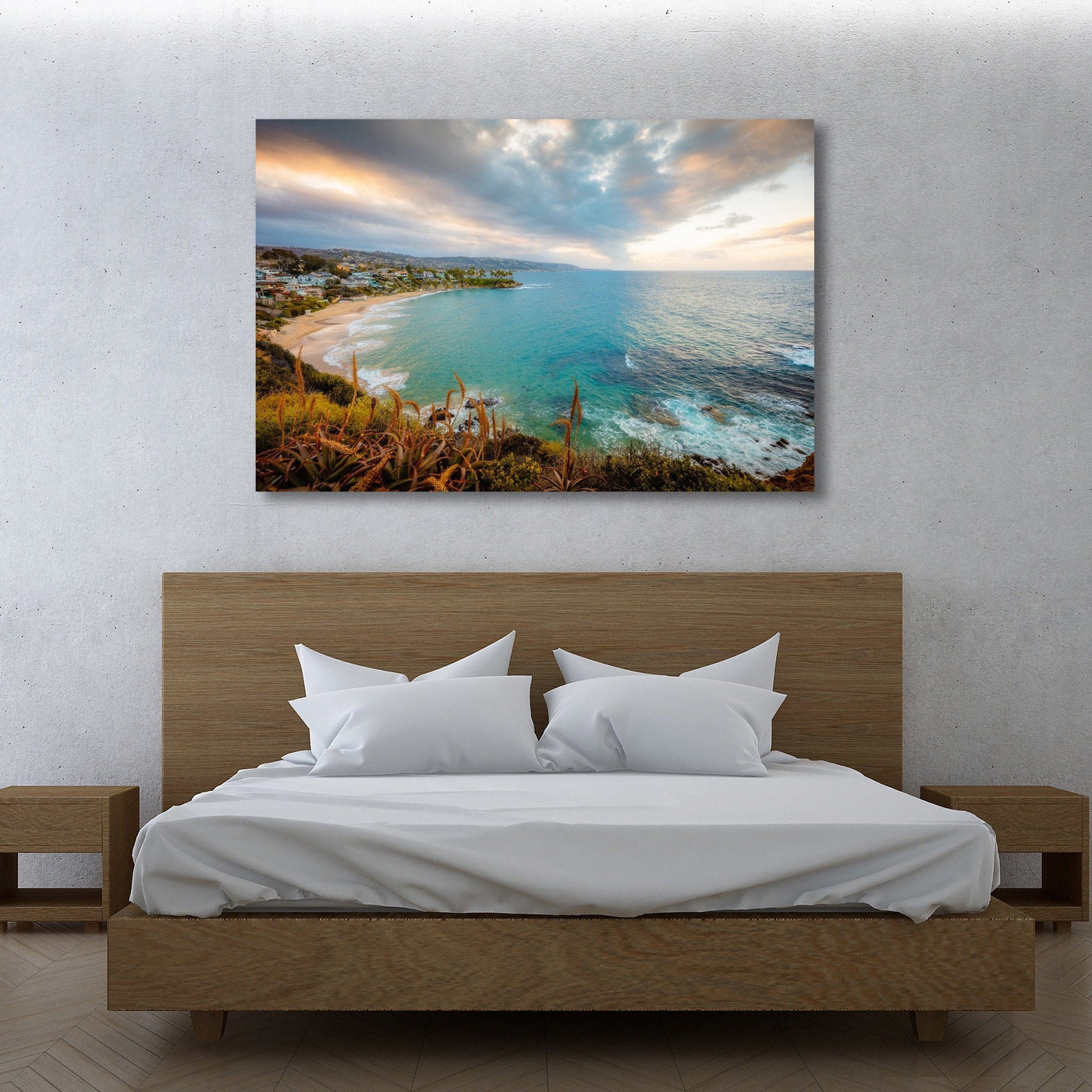 Laguna Beach Crescent Bay displayed in a styled room interior