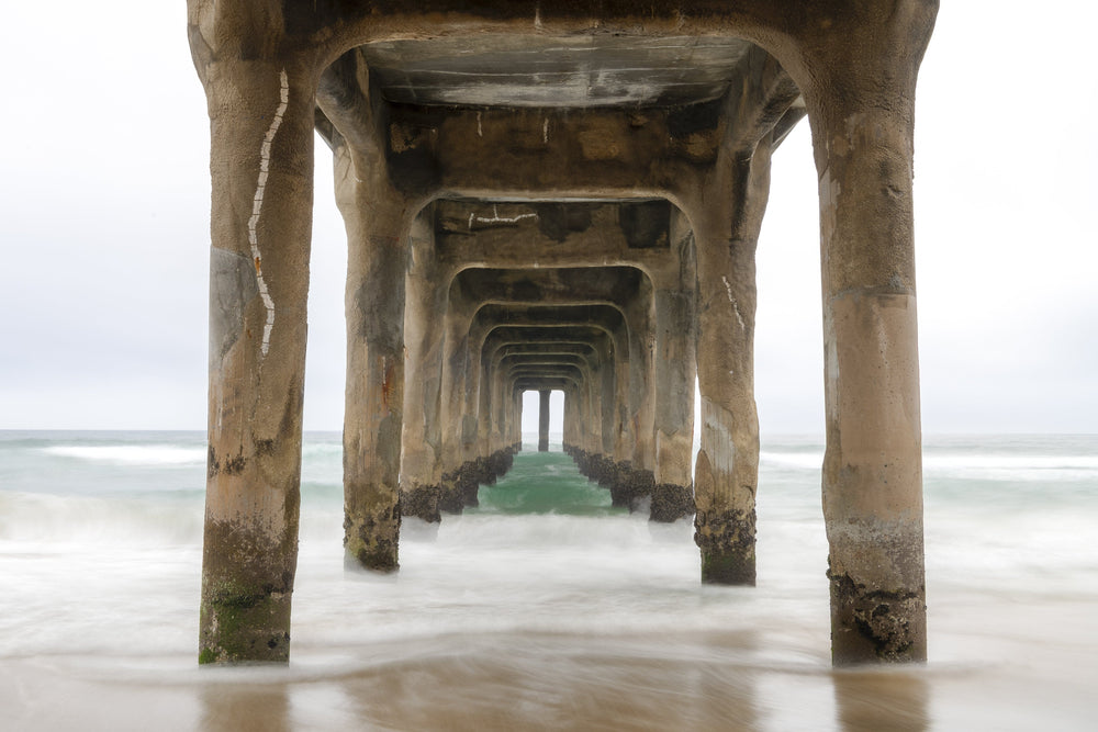 Chris Fabregas Photography Metal, Canvas, Paper Manhattan Beach Pier, Wall Art Decor Wall Art print