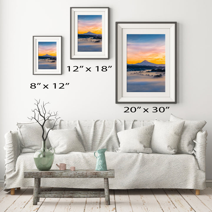 Chris Fabregas Photography Metal, Canvas, Paper Mt. Hood Sunrise Photography Wall Art print