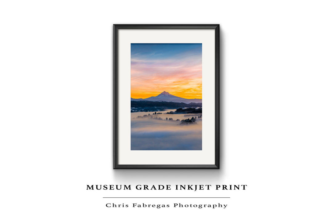 Chris Fabregas Photography Metal, Canvas, Paper Mt. Hood Sunrise Photography Wall Art print