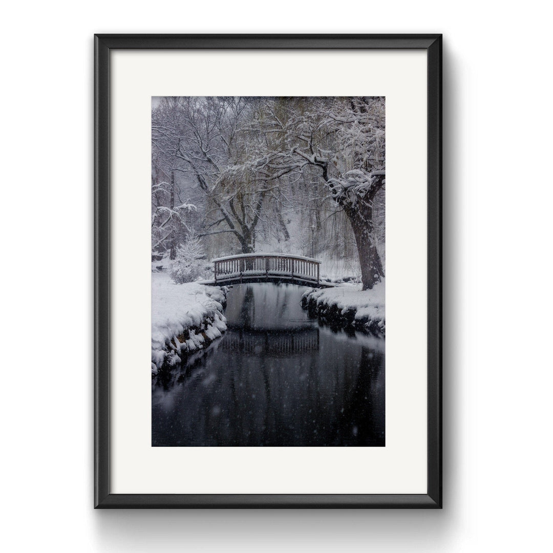 Chris Fabregas Photography Metal, Canvas, Paper Old Greenwich Connecticut, Winter Wonderland, Wall Decor Wall Art print