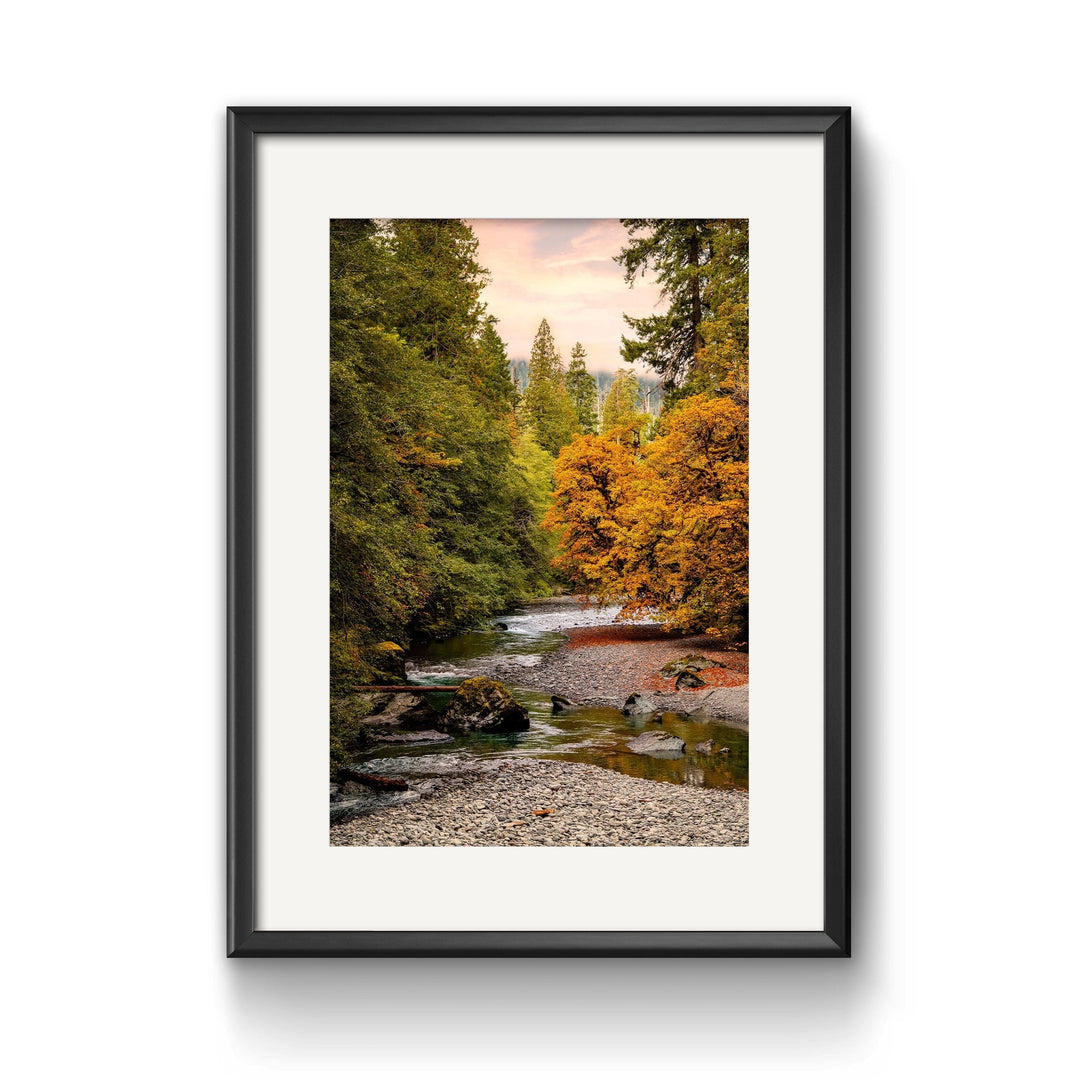 Chris Fabregas Photography Metal, Canvas, Paper Olympic National Park Autumn River Wall Art print