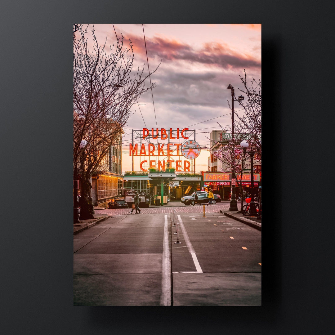 Chris Fabregas Photography Metal, Canvas, Paper Pike Place Market Wall Art Photography Wall Art print