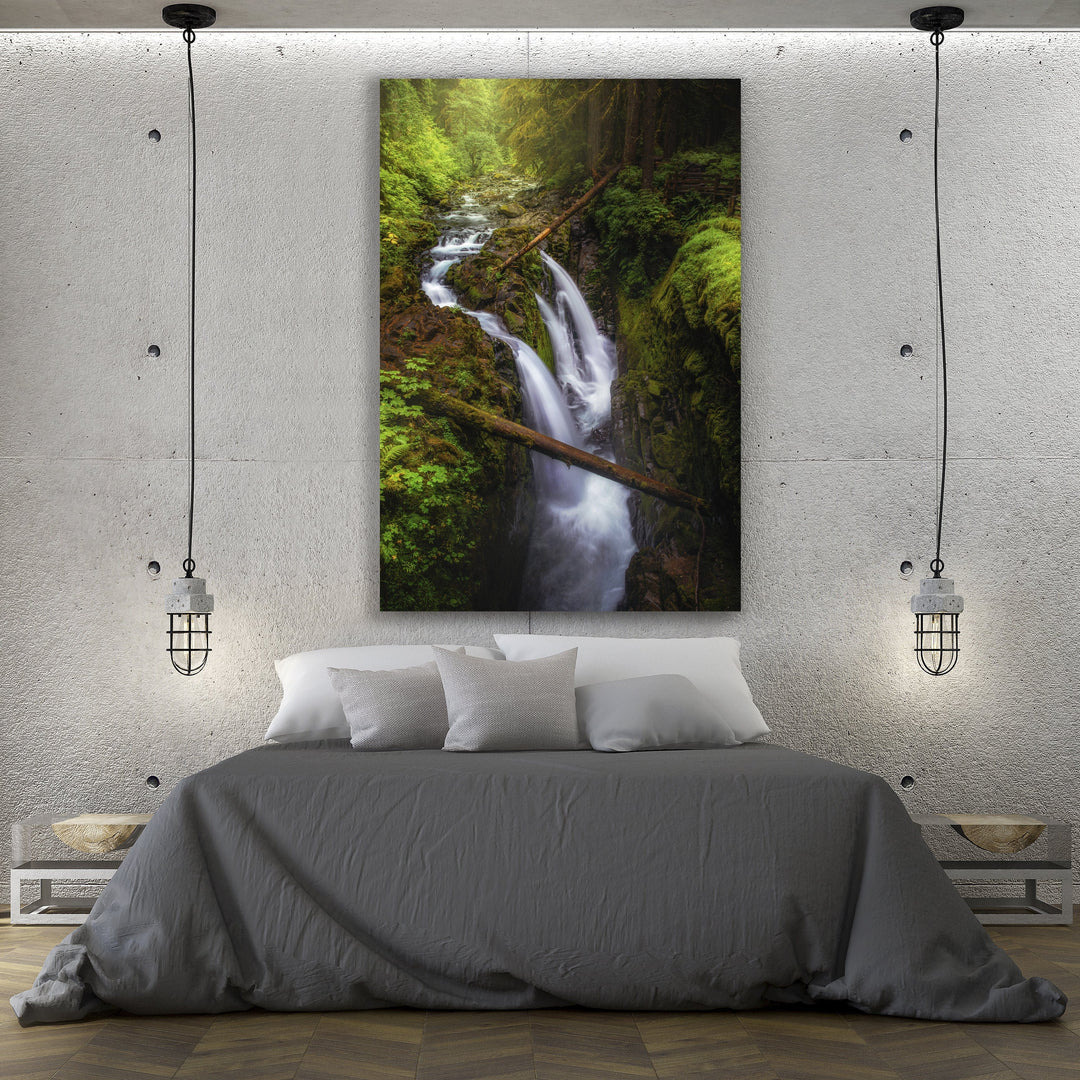 Chris Fabregas Photography Metal, Canvas, Paper Sol Duc Falls Photography Limited Edition Print Wall Art print