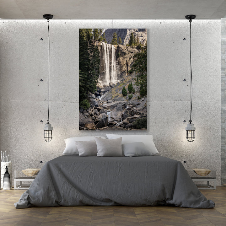 Chris Fabregas Photography Metal, Canvas, Paper Yosemite National Park Wall Art Photography, Vernal Falls Wall Art print