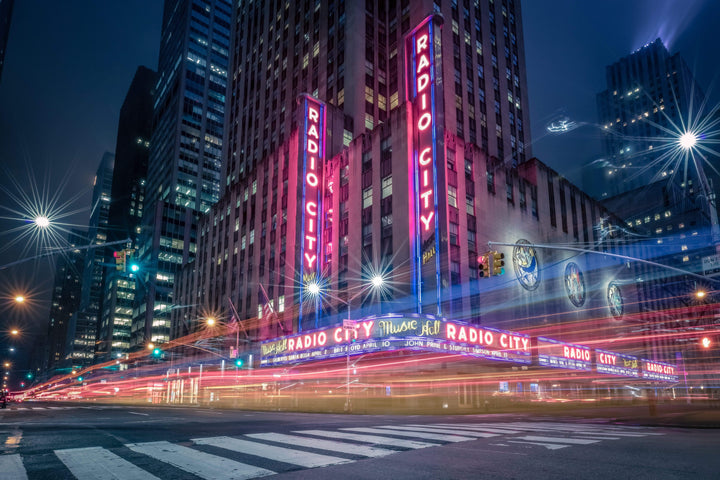 Chris Fabregas Photography Metal, Wood, Canvas, Paper Radio City Music Hall Wall Art print