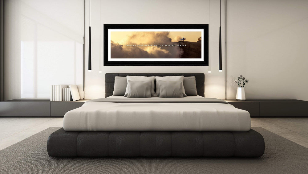 Chris Fabregas Photography Panoramic Poster Skilled Surfer Motivational Poster Wall Art print